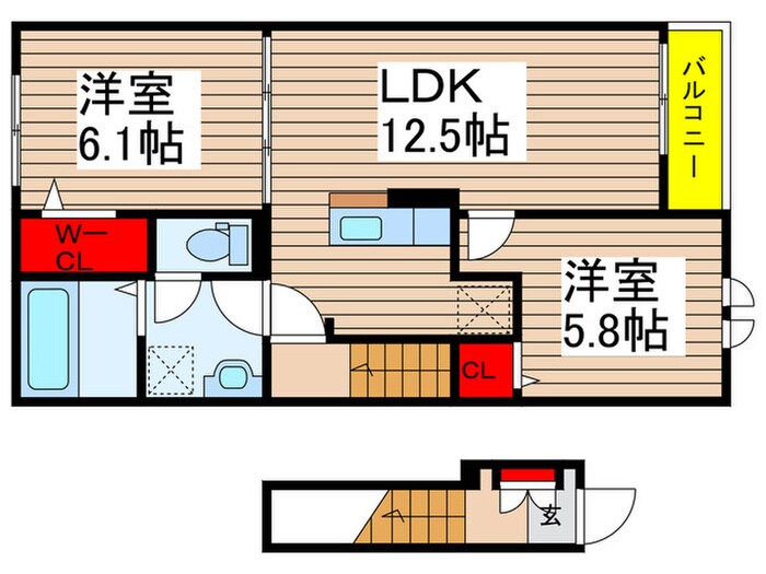間取り図 ブライトA