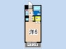 ガーデンヒルズ横浜 1Kの間取り