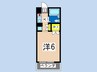 ガーデンヒルズ横浜 1Kの間取り