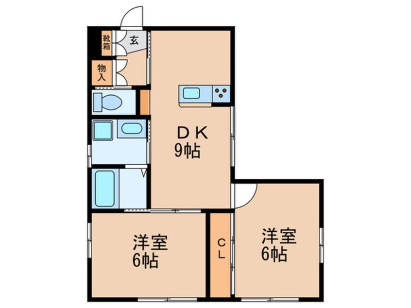 間取図 アストリ－ヴ