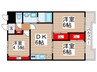 PLENDY三郷 3DKの間取り