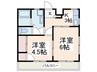 ホワイトプラザ 2Kの間取り