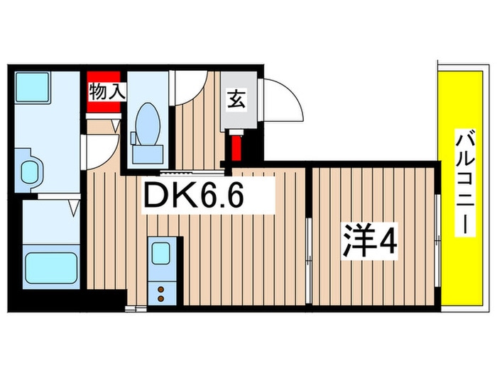 間取り図 YURION蘇我
