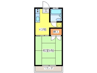 間取図 コーポ町田