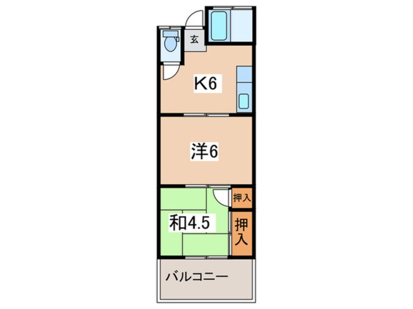 間取図 湘南ハイツ