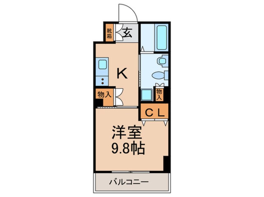 間取図 ｽﾃｰｼﾞﾌｧｰｽﾄ常盤台