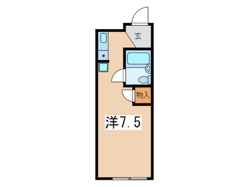 間取図 ラフィア湘南