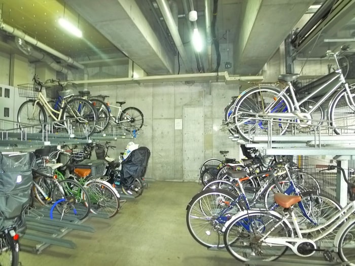 駐輪場 クレア－ルフレスカ