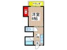 サンセイコーポ 1Kの間取り