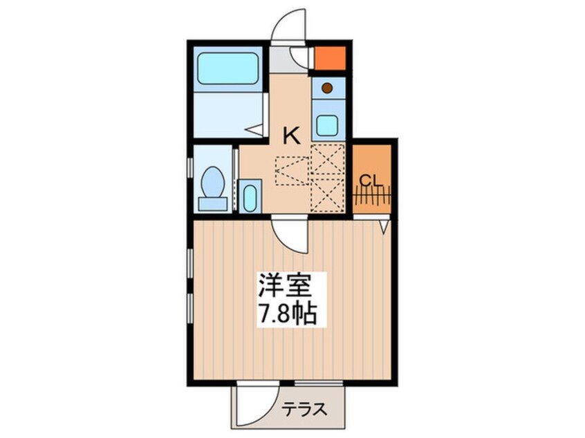 間取図 ア－バンコ－ト吉祥寺