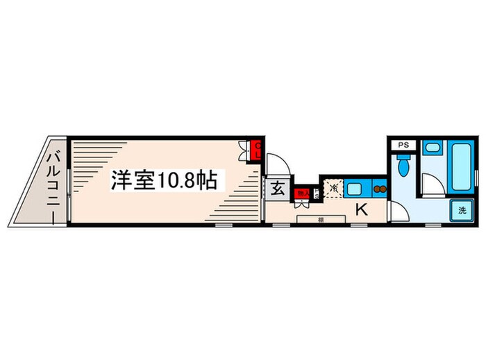 間取り図 Ｐｅａｃｅ (ﾋﾟ-ｽ)