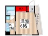 中居町コ-ポ 1Kの間取り