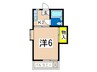 ベイサイドミヨシ　シバ 1Kの間取り