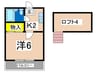 ベイサイドミヨシ　シバ 1Kの間取り
