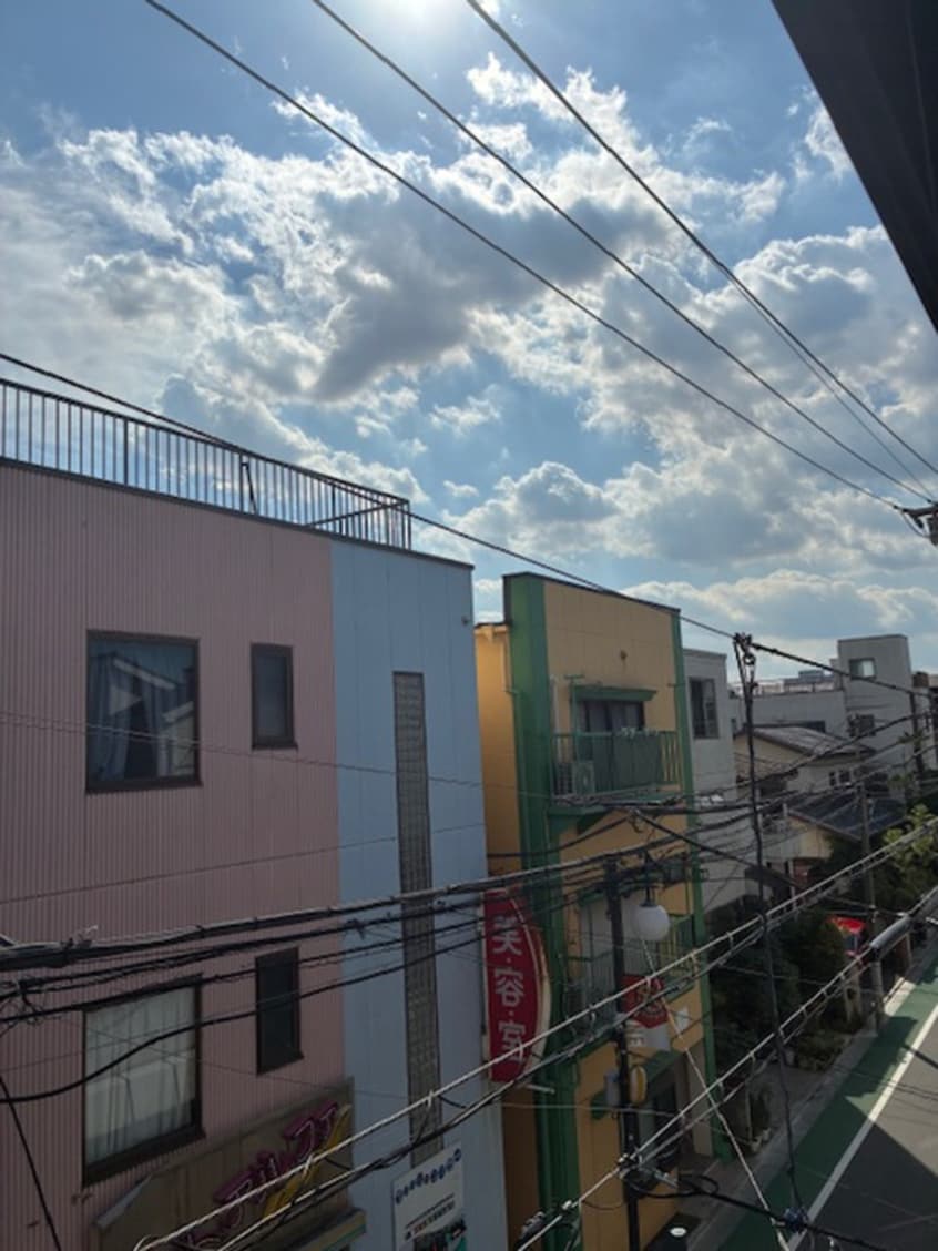 室内からの展望 フィーカ板橋