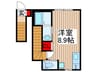 キャメル櫛引３ 1Rの間取り
