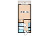 マーガレット東林間 1Kの間取り