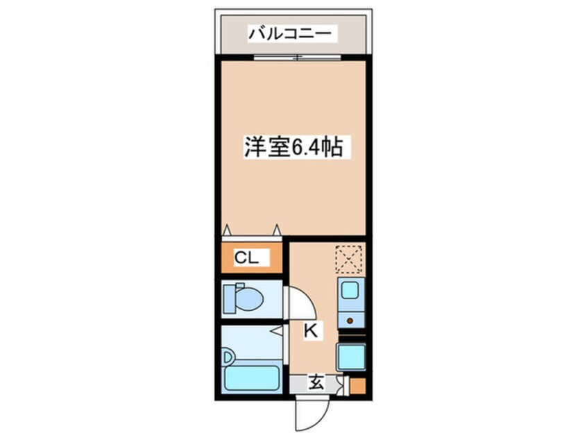 間取図 マーガレット東林間