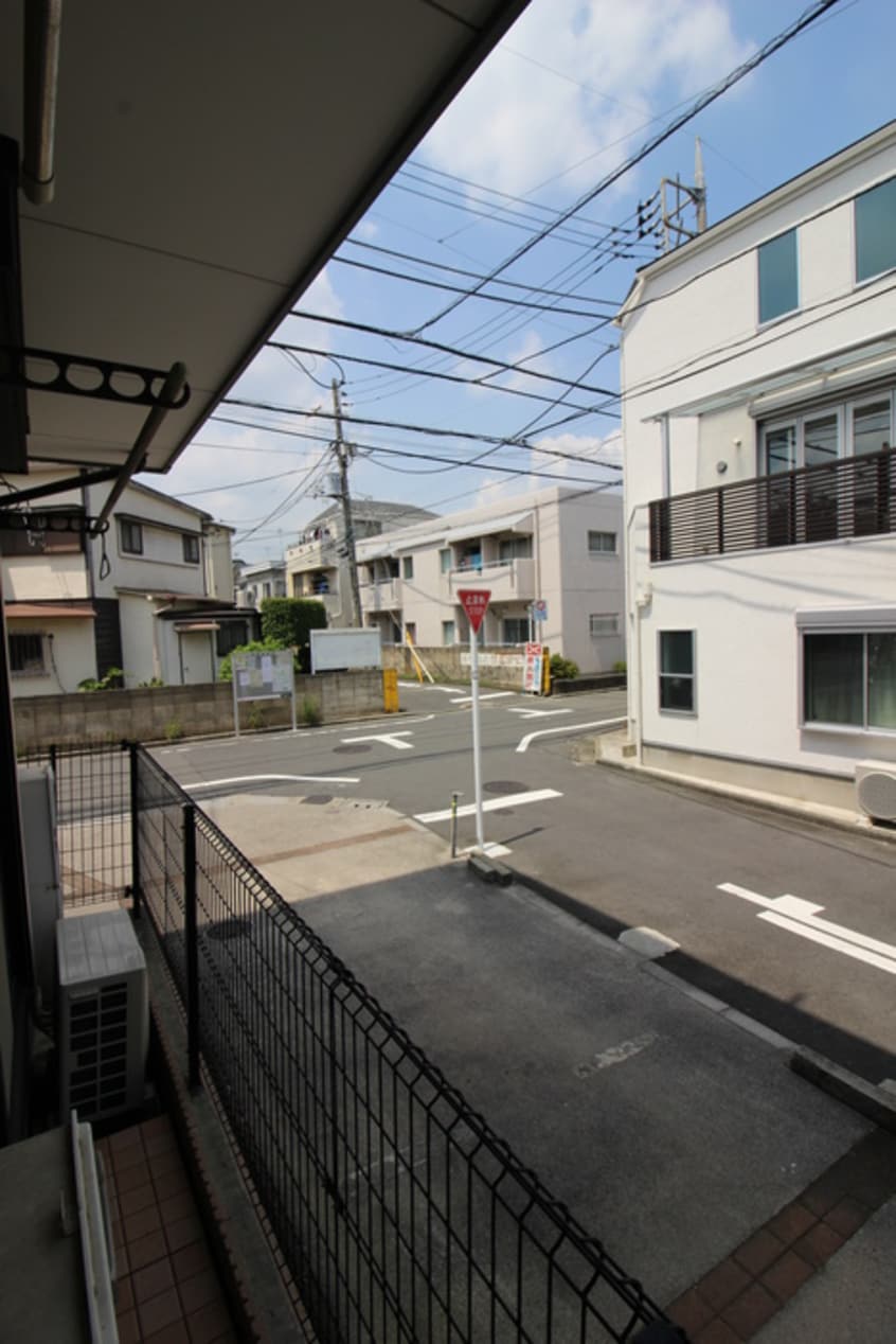 室内からの展望 マキ沼袋