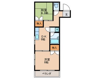 間取図 コ－ポハラブン