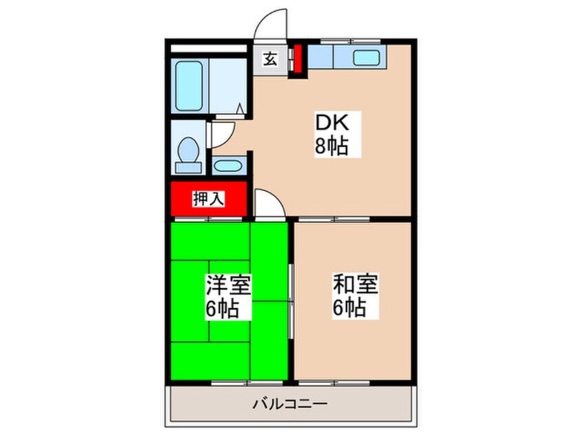 間取図 アメニクスＭ