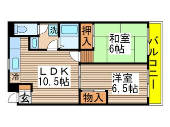 間取図 グリーンヒル八千代（2）