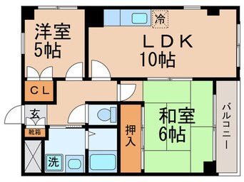 間取図 フォルテ－ヌ大杉