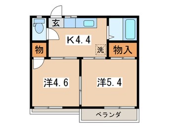 間取図 フォーブル相武台
