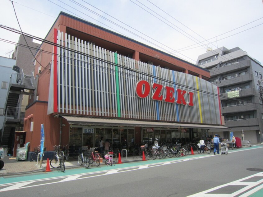 オオゼキ(スーパー)まで200m ロジマン菊川