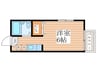ライフステ－ジⅠ 1Rの間取り
