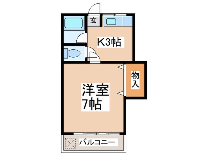 間取り図 ヤクシンコ－ポＢ棟