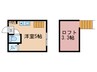 ボア・ソルト高田馬場 1Rの間取り