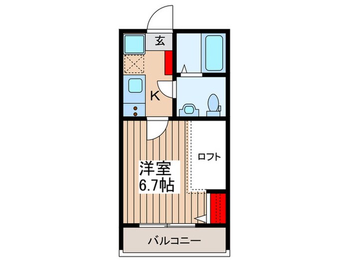 間取り図 仮)KEIAI　RESIDENCE　大和田