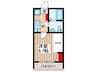 仮)KEIAI　RESIDENCE　大和田 1Kの間取り