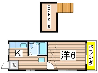 間取図 メゾン東千葉