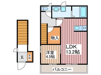間取図 クレールM