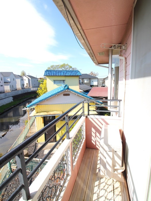 ベランダ・バルコニー リバーコーポ渡辺
