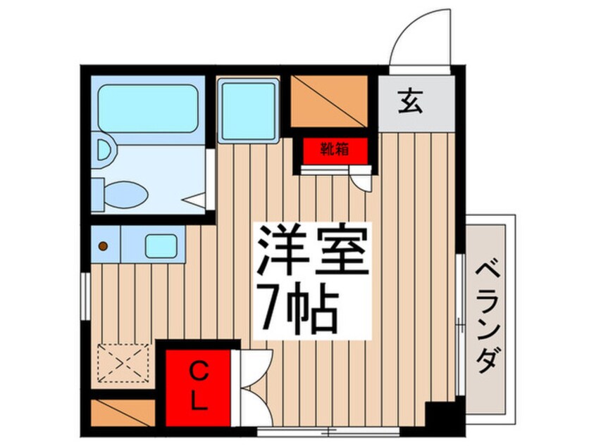 間取図 メゾンプレジール