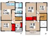 草加貸家 4DKの間取り