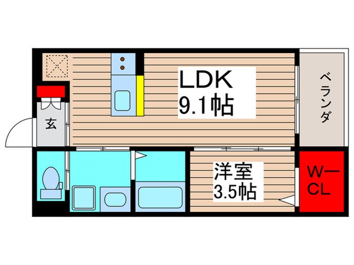 間取り図 Bearwood Lakes市川大野