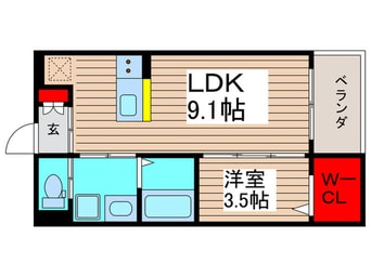 間取図 Bearwood Lakes市川大野
