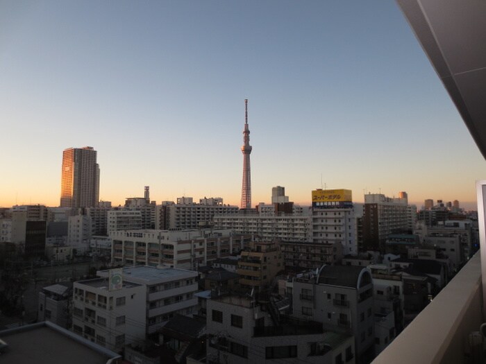 室内からの展望 ルアナ亀戸