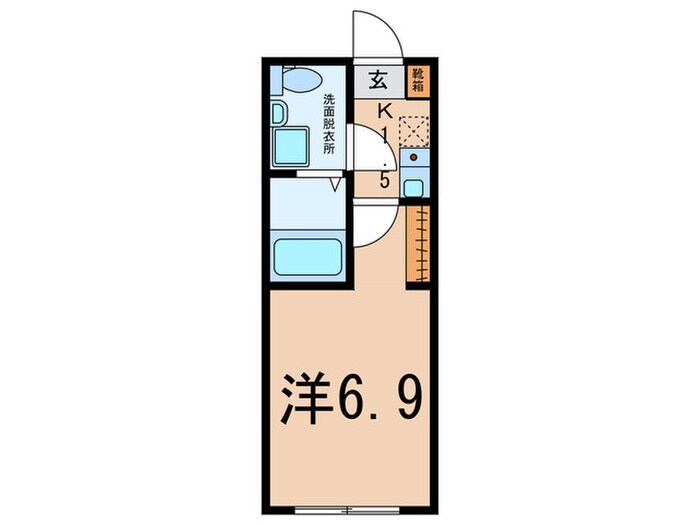 間取り図 Ｓｕｐｅｒｉｏｒ鶴見花月園Ⅱ