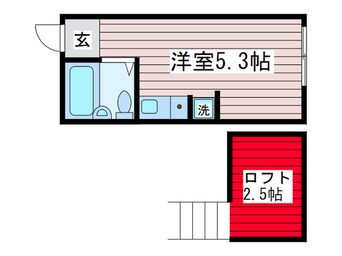 間取図 リヴ氷川台