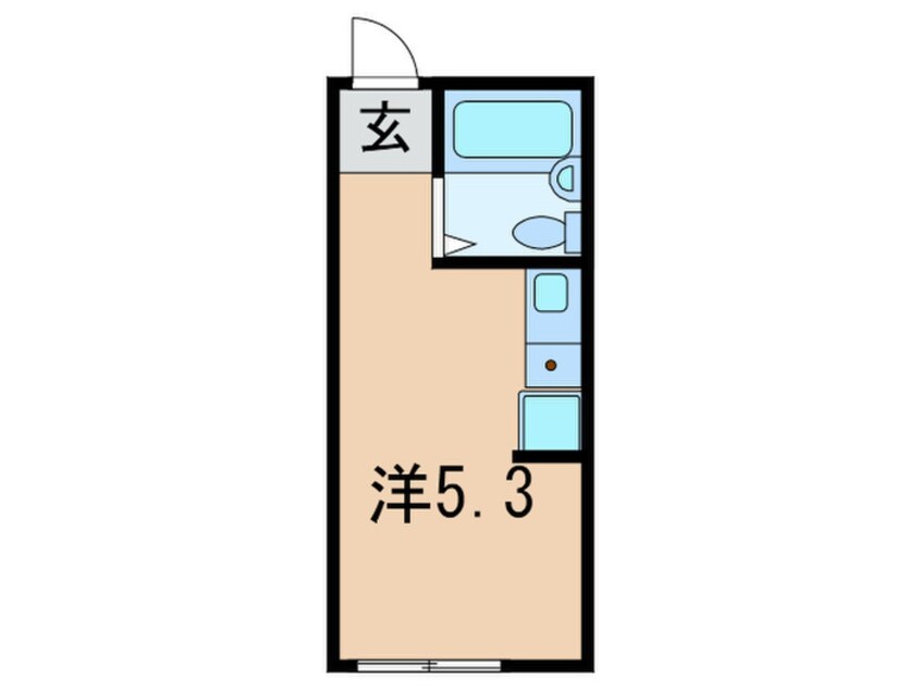 間取図 リヴ氷川台