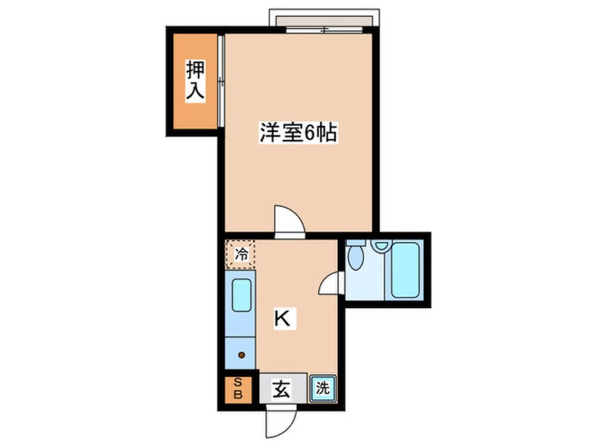 間取図 ハウスルナ