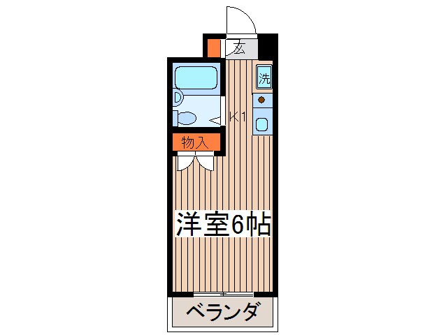 間取り図 エバ－グレ－ス西府