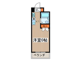 間取図 エバ－グレ－ス西府