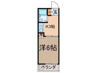 間取図 グリ－ンハウス２