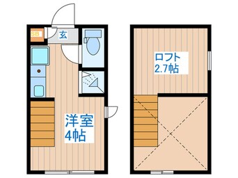 間取図 ハーモニーテラス上高井戸Ⅲ